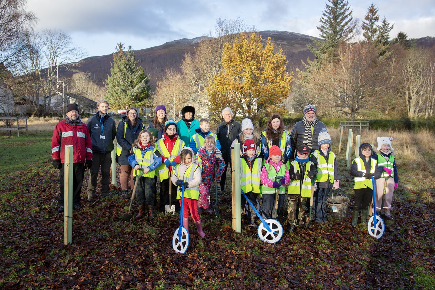 Rannoch Tree Planting - ©Ian Biggs